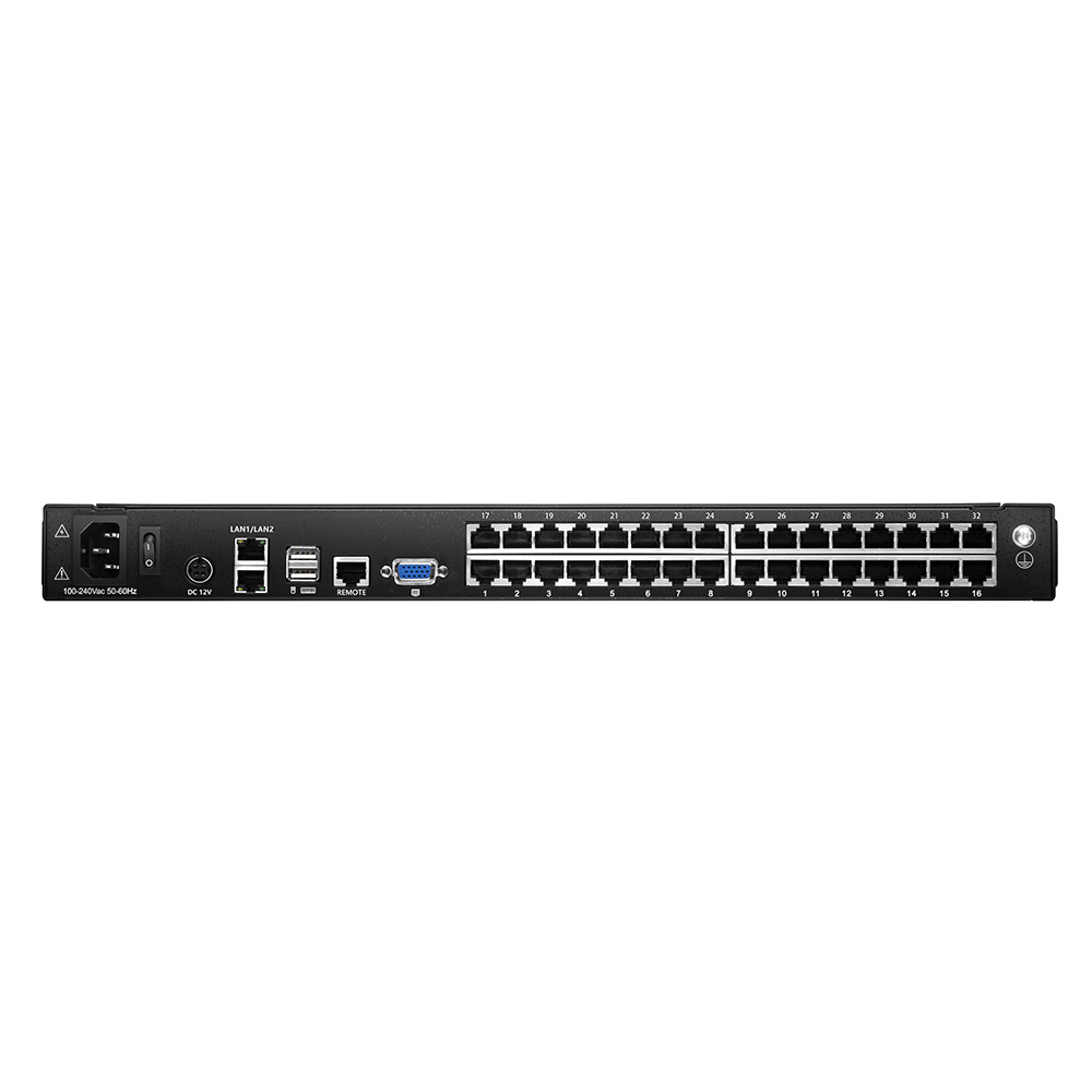 IP KVM LCD консоль на 32 порта KVM-LCD-1732C-HR-IP (Разрешение 1920x1080) — изображение 2
