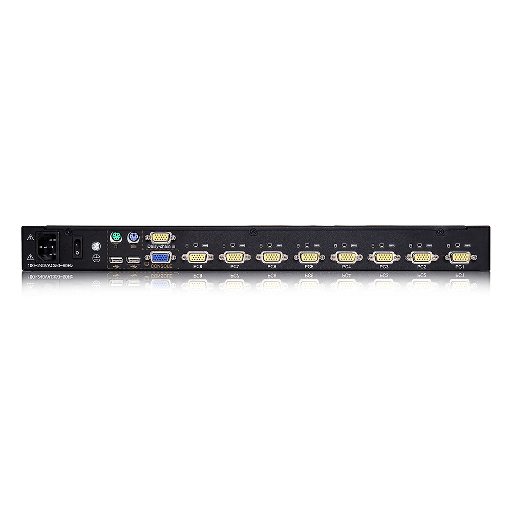 VGA KVM консоль на 8 портов KVM-LCD-1908-HD-DR (Разрешение 1280x1024) (Dual Rail) — изображение 3